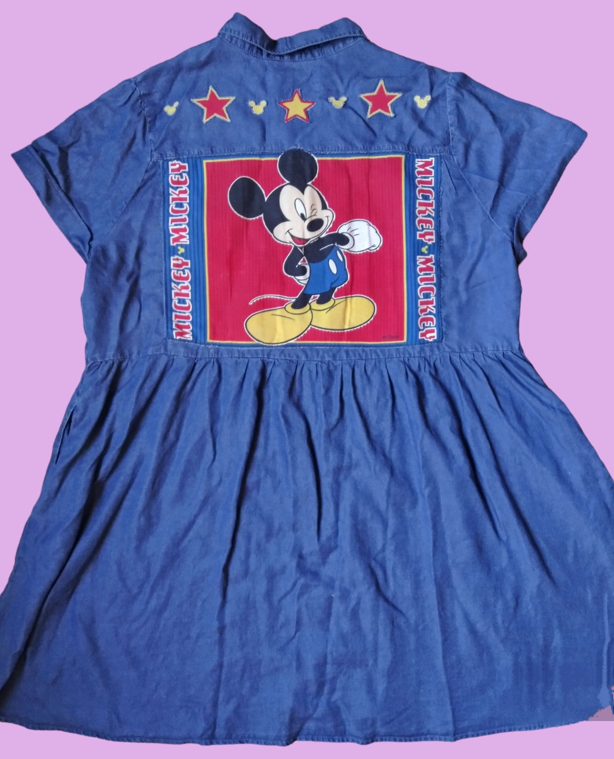 Denim Mickey dress (size 3X (22)