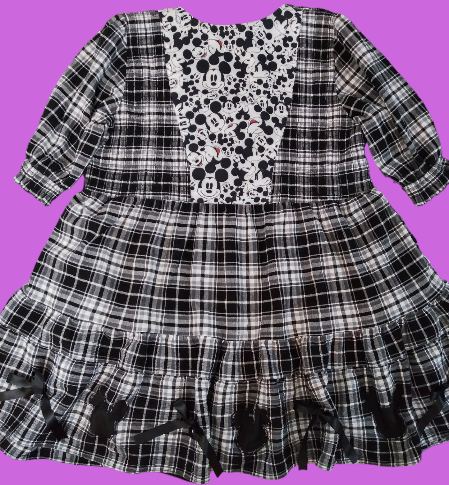 Black & white Mickey dress (size 2X-3X)