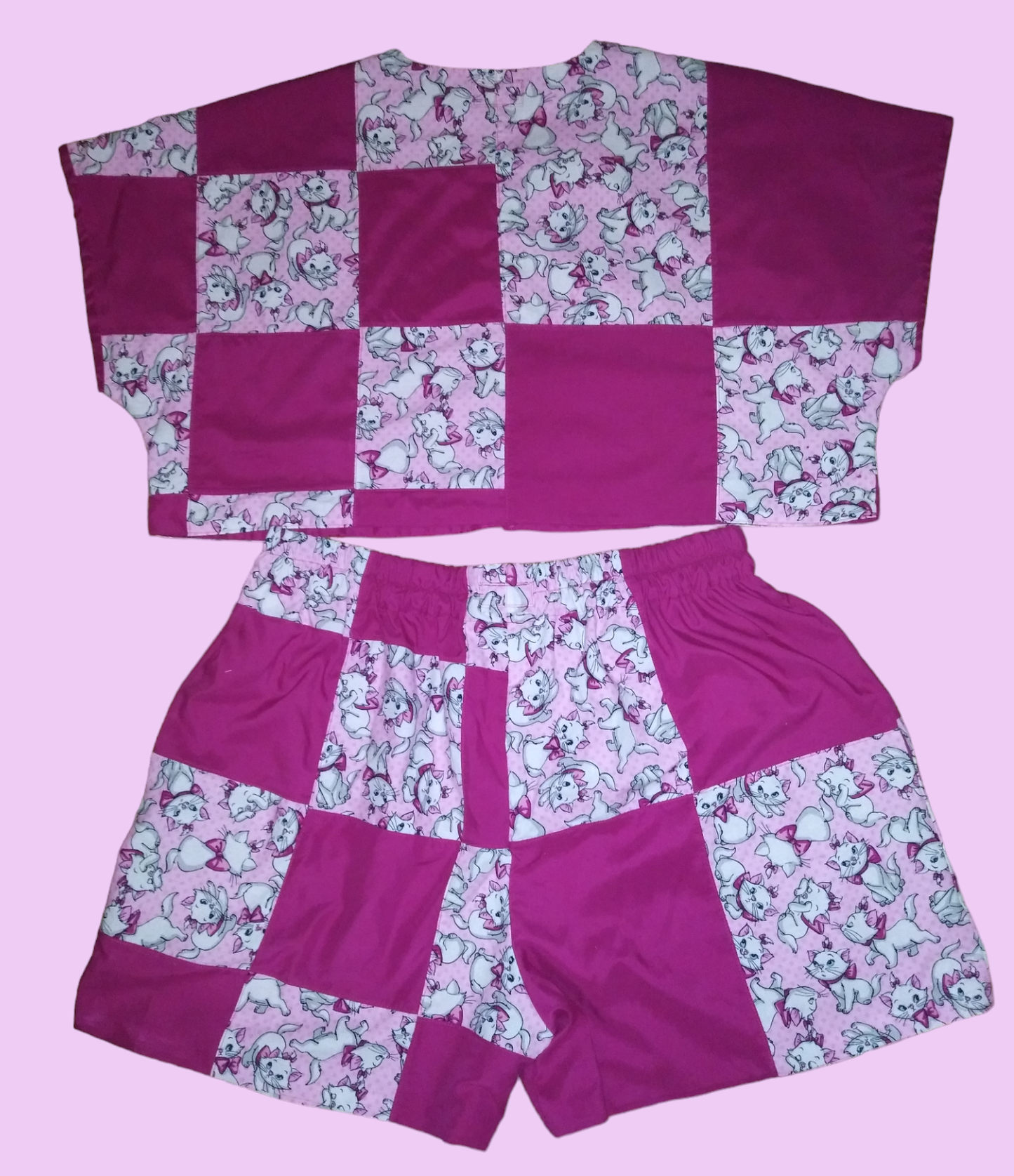 Marie Aristocats patchwork set (size L-2X)