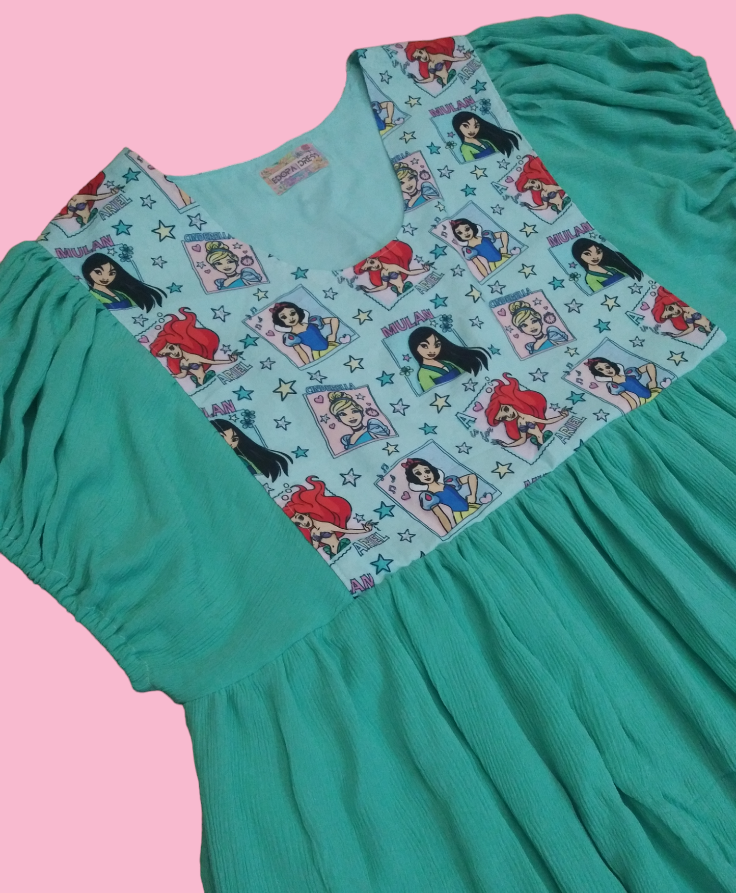 Teal Princess dress (Briar style) (size XL-2X)