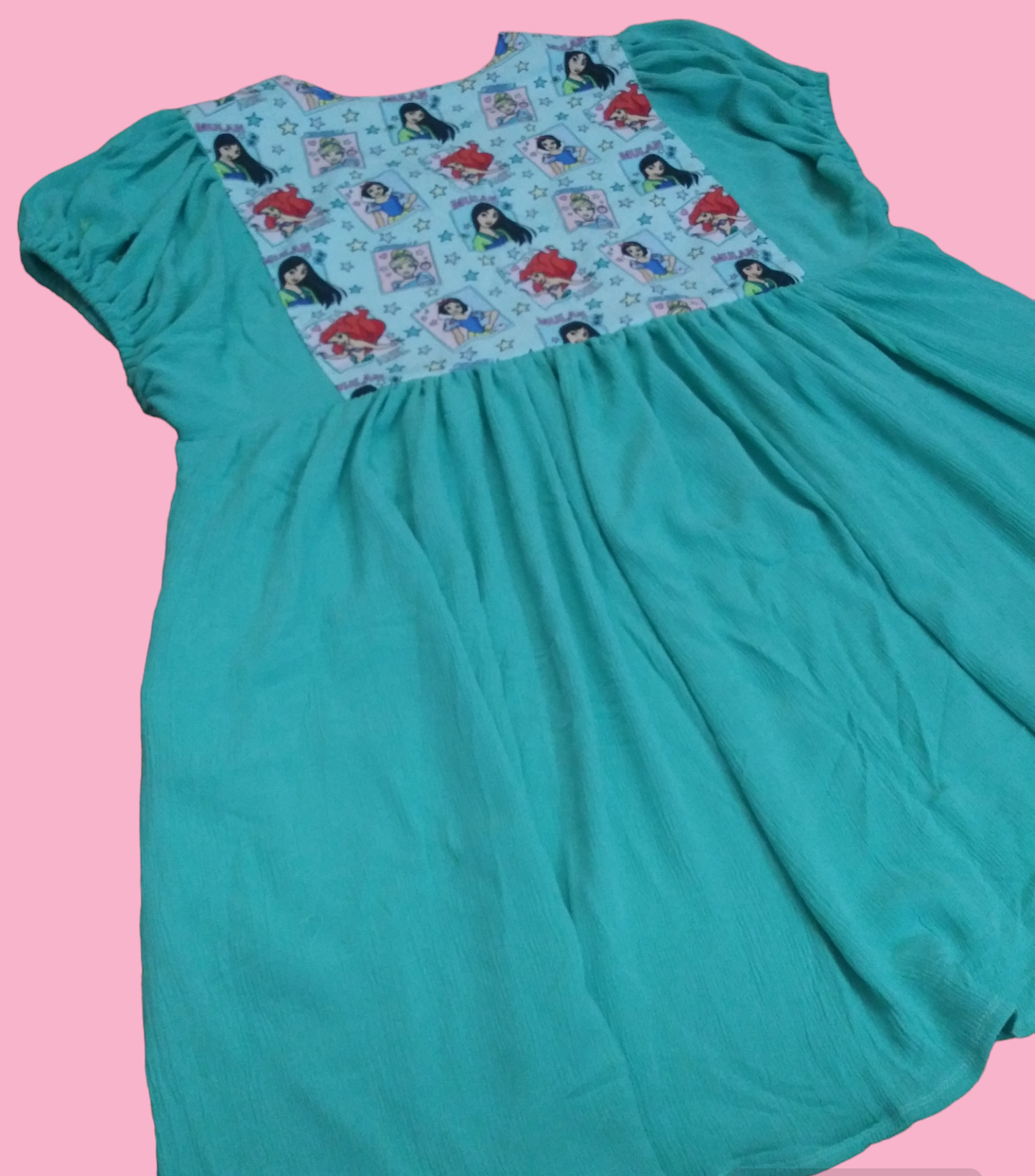 Teal Princess dress (Briar style) (size XL-2X)