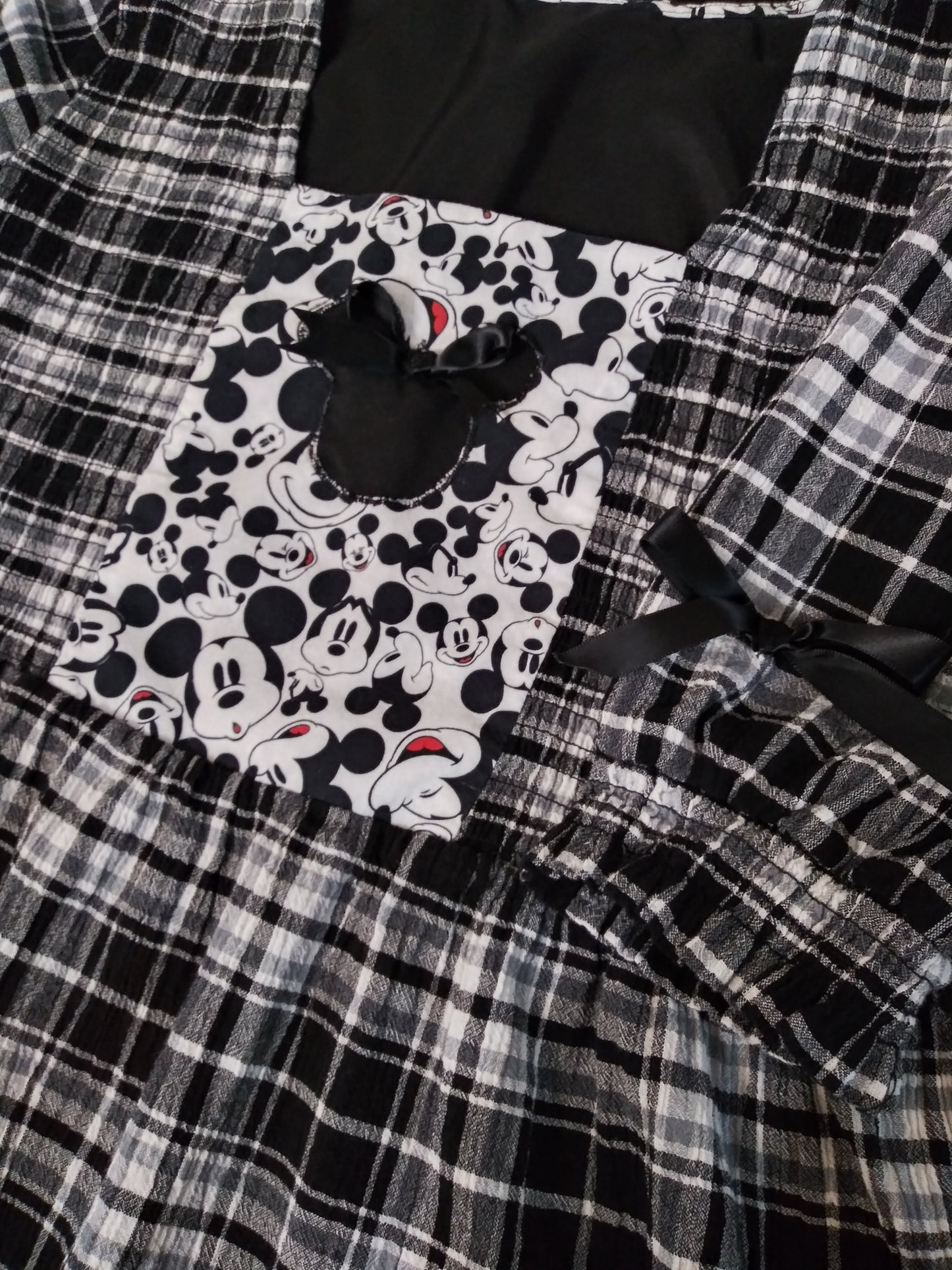 Black & white Mickey dress (size 2X-3X)